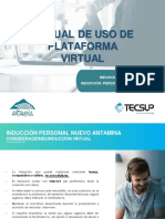 Manual de Usuario Plataforma Virtual