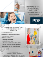 Preparación de Las Visitas Del Niño A La Consulta Dental