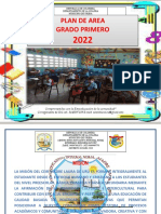 Plan de Area Grado 1° 2022