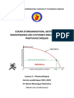 Cours de Maintenance L2 PEA