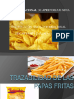 Trazabilidad de Las Papas Fritas