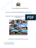 Modulo en Estrategias y Procedimientos Policiales