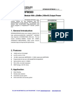 RFM300HW RFM300W Datasheet EN V1.31