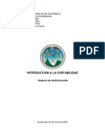 Informe de Investigación - Contabilidad I