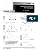 Congruencia de Triángulos