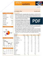 Flattish Earnings Performance Broadly in Line: Result Highlights