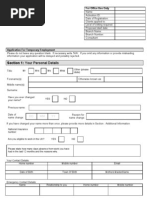 Reed Application Form