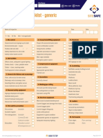 Site Inspection Checklist