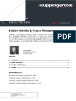 2018 Executive View Evidian Identity Access Management