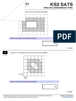 Perimeter and Area ks2 Sats Questions 30065