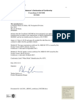 AA12101, MDOC Certificate S-ECDIS