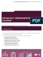 Tecnicas y Herramientas de Calidad