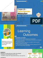 Chapter Viii - Carbohydrates Mechanism