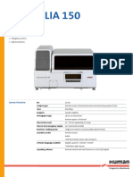 Humaclia 150: Specifications