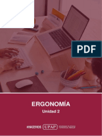 Unidad II Contenido Ergonomía