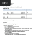 1.6.1-Packet-Tracer - Implement-A-Small-Network Ingevuld