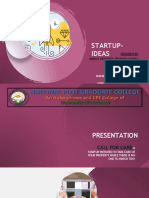 Startup Ideas