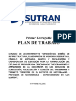 Plan de Trabajo - SUTRAN MOYOBAMBA