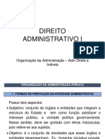 Organização Da Administração Pública