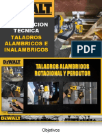 Capacitacion de Taladros e Inalambricos DEWALT