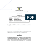 Conflicto de Competencia Restituci - N de Cuotas Alimentarias