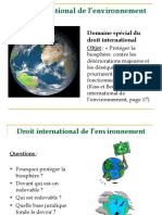 Droit International de L'environnement