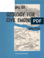 Manual of Geology For Civil en