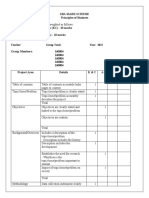 Sba Mark Scheme