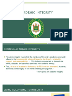 Academic Integrity (Part 1)