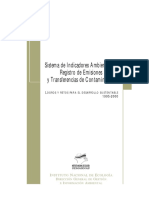 s4 - Sistema de Indicadores Ambientales y Registro de Emisiones y Transferencias de Contaminantes