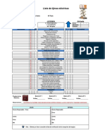Check List Tijera Electrica