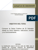 La Salud Publica en El Salvador - Primera Area