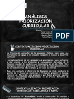 Análisis Priorización Curricular