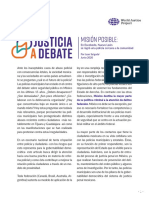 Misión Posible - Justicia A Debate