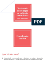 Aula03.Técnicas de Esterilização Na Indústria Farmacêutica