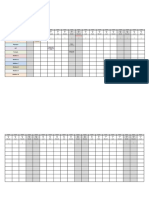 Planning Revisions Excel Gratuit