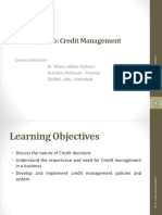 Topic 6 - Credit Management Slides