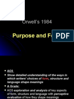 Orwell's 1984 Form