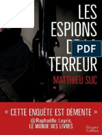 Les Espions de La Terreur - Matthieu Suc