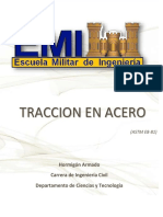 Tracción en Acero