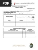 Formato de Reporte de Asesoria A Alumnos