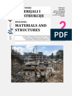 Building Materials and Structures - 2/2021