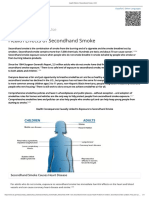 Health Effects of Secondhand Smoke - CDC