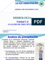 UNIDAD 2d HIDROLOGIA-URP - 2021-1