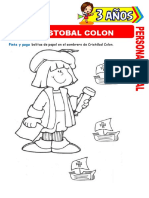 Cristobal Colon Colorear