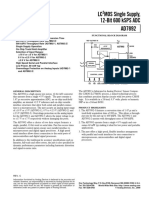 AD7892 - LC2MOS Single Supply, 12-Bit 600 KSPS ADC