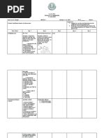 Lesson Plan MAPEH 7 Week 4