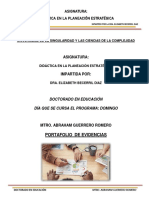 Didáctica en La Planeación Estratégica. Dr. Abraham Guerrero Romero