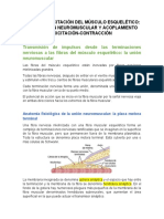 Capitulo 7. EXCITACIÓN DEL MÚSCULO ESQUELÉTICO, TRANSMISIÓN NEUROMUSCULAR Y ACOPLAMIENTO EXCITACIÓN-CONTRACCIÓN