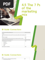 5 - IBDP Business 4.5 Marketing Mix PowerPoint